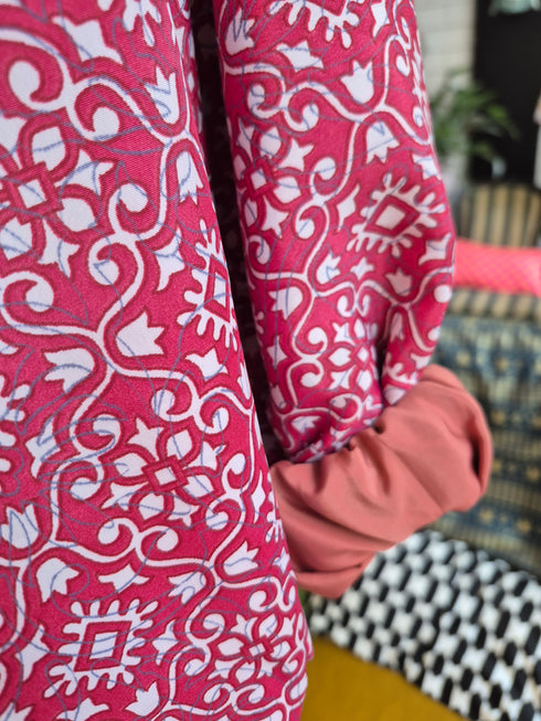 Silk Boho Bomber
